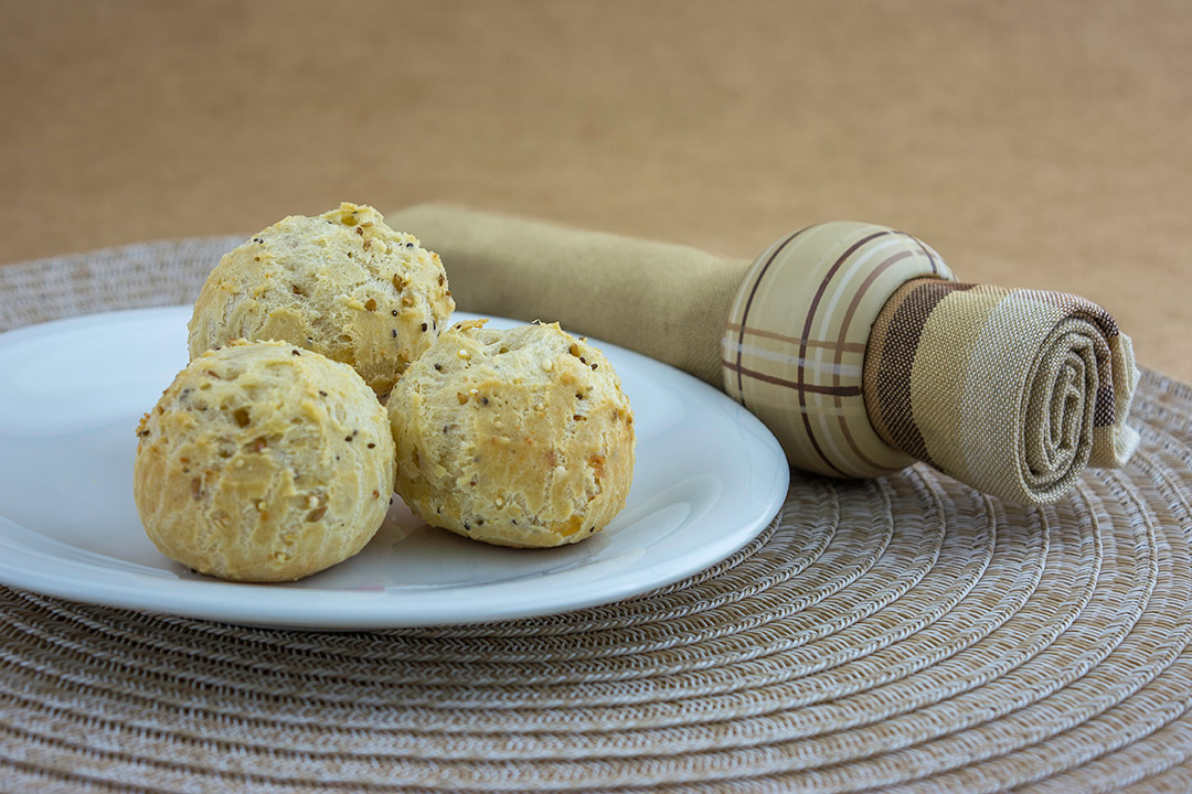 Foto Pão de Queijo multigrãos